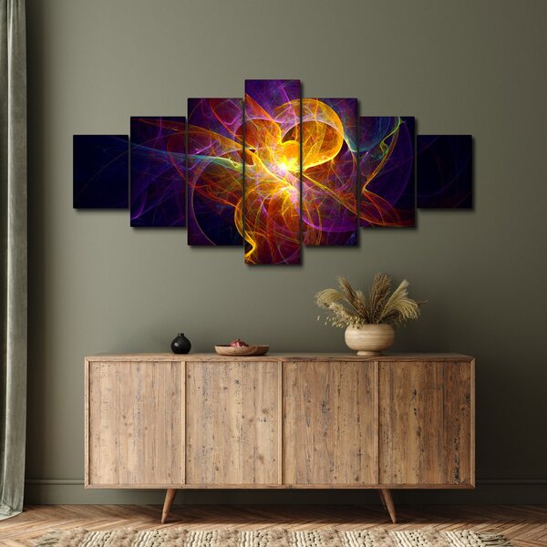 Abstraktní obraz (210x100 cm)