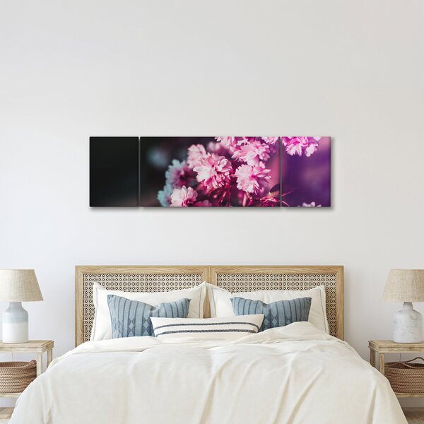 Obraz květů stromu (170x50 cm)