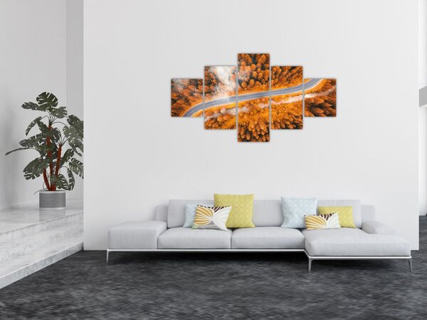 Obraz - Horská silnice (125x70 cm)