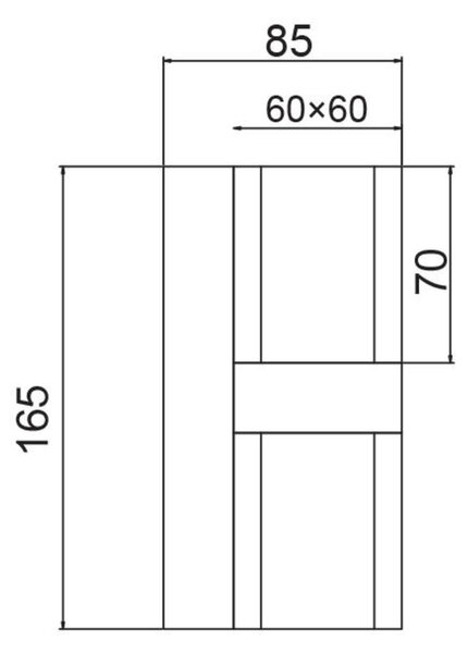 ACA Lighting Wall&Ceiling nástěnné svítidlo AD01052