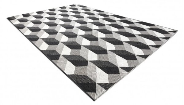 Koberec Floorlux sizal flat 48624/690 3D kostky