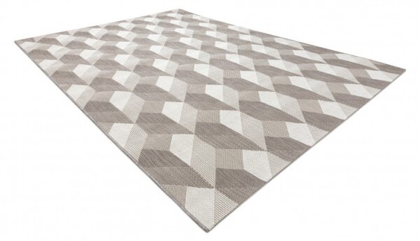 Koberec Floorlux sizal flat 48624/686 3D kostky