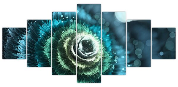Obraz - Květ v detailu (210x100 cm)