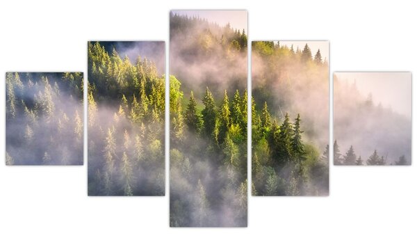 Obraz horské krajiny (125x70 cm)