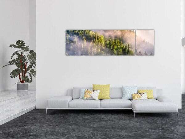Obraz horské krajiny (170x50 cm)