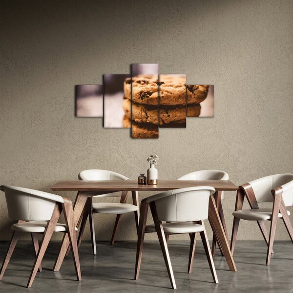Obraz cookies sušenek (125x70 cm)