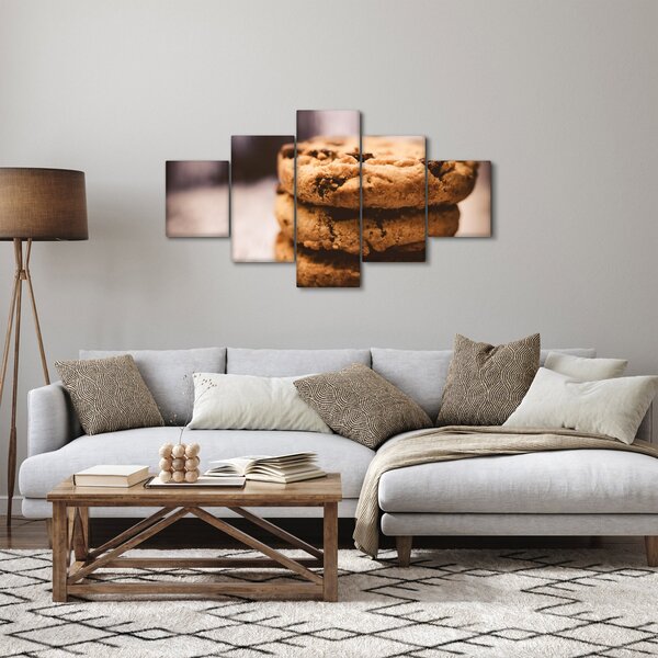 Obraz cookies sušenek (125x70 cm)