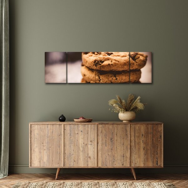 Obraz cookies sušenek (170x50 cm)