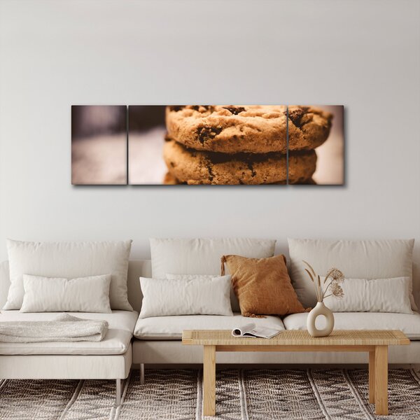 Obraz cookies sušenek (170x50 cm)