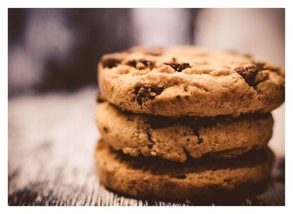 Obraz cookies sušenek (70x50 cm)