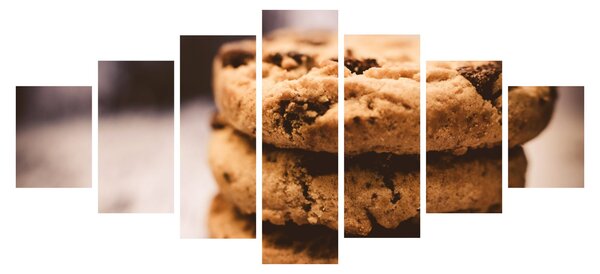 Obraz cookies sušenek (210x100 cm)