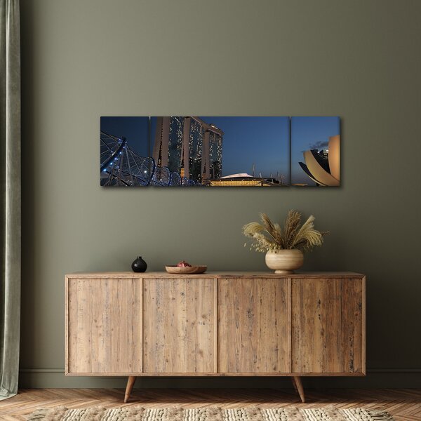 Obraz moderní metropole (170x50 cm)