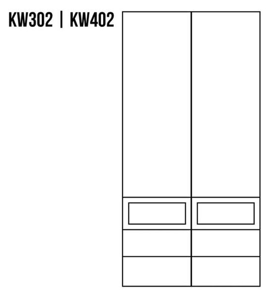Drewmax KW402 dřevěná prosklená vitrína masiv buk