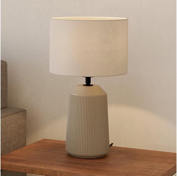 Eglo 900823 - Stolní lampa CAPALBIO 1xE27/40W/230V krémová