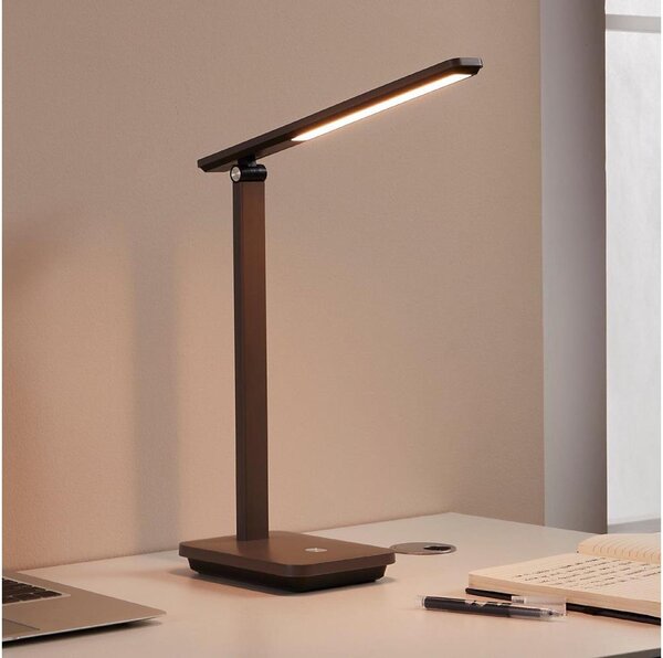 Eglo 900958 - LED Stmívatelná nabíjecí lampa INIESTA LED/3,6W/5V 1800mAh hnědá