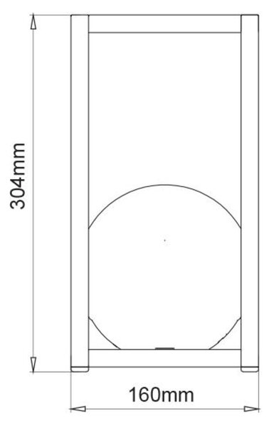ACA Lighting LED venkovní svítidlo na baterie nabíjecí 1W 160lm 3.000K tmavě šedá 160st. CRI80 IP54 LG0665G