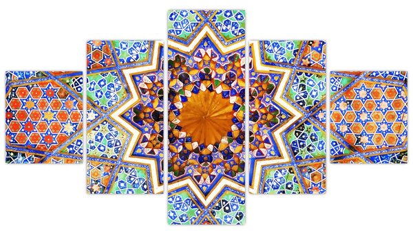 Obraz mozaiky (125x70 cm)