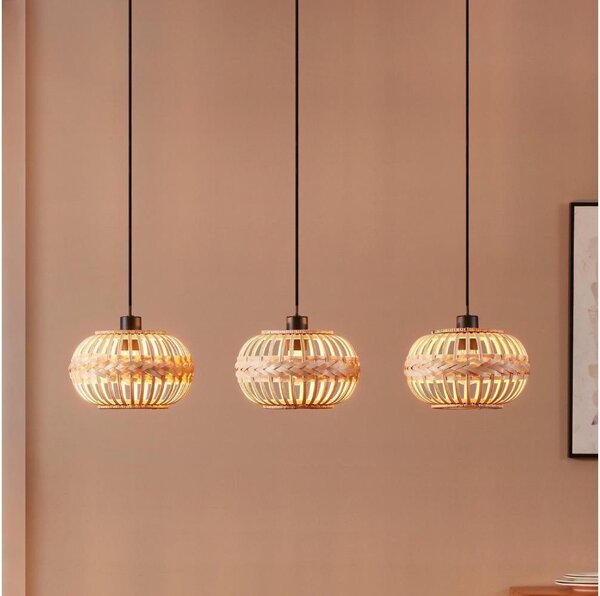 Eglo 43863 - Lustr na lanku AMSFIELD 3xE27/40W/230V