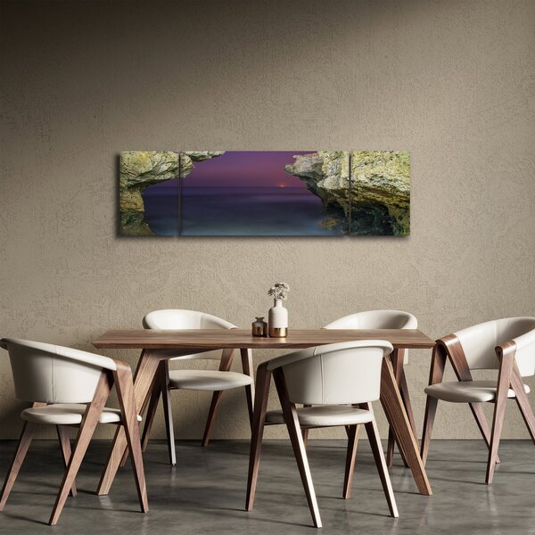 Obraz - mořský útes (170x50 cm)
