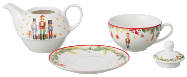 Tea for One s Louskáčky Chris Nutc v dárkové krabičce - 16*14*13 cm / 420 ml - J-Line by Jolipa