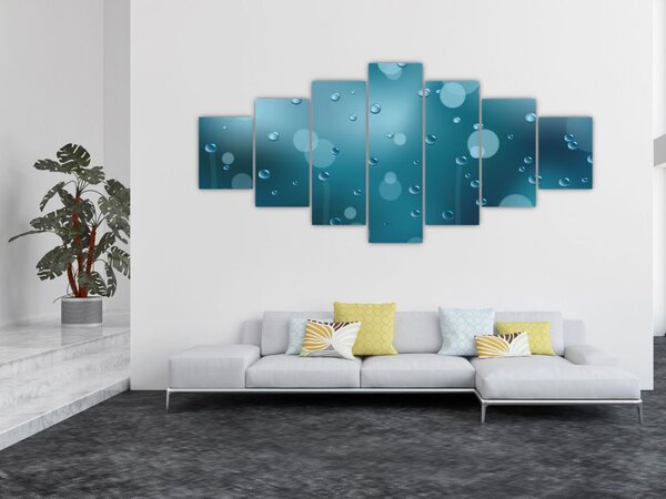 Obraz kapiček (210x100 cm)