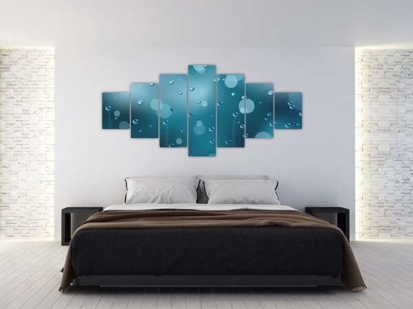 Obraz kapiček (210x100 cm)