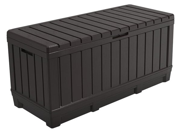 Hnědý plastový zahradní úložný box Kentwood – Keter