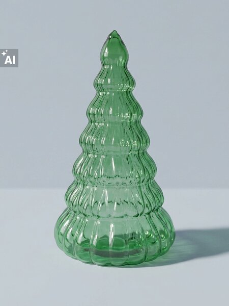 Sinsay - Vánoční LED dekorace ve tvaru vánočního stromku - zelená