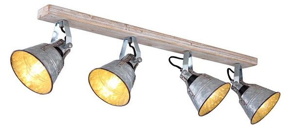 Globo 15366Z-4 - Bodové svítidlo GÜNTHER 4xE27/60W/230V