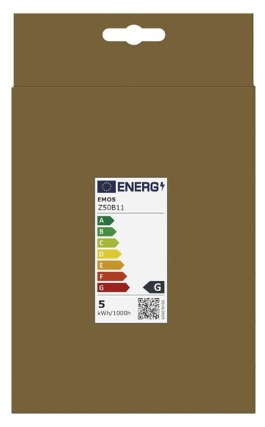 EMOS LED žárovka DECO CG125A / E27 / 4,5 W (24 W) / 240 lm / flame 1525813201
