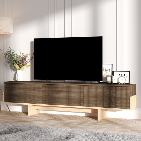 TV skříňka Hega (ořech + dub safírový). Akce -26%