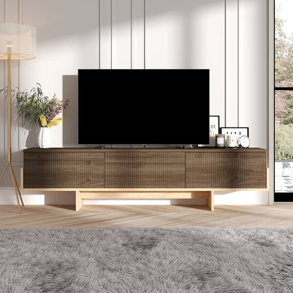 TV skříňka Hega (ořech + dub safírový). Akce -26%