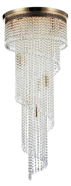 Maytoni DIA522-CL-12-G - Stropní svítidlo CASCADE 12xE14/60W/230V