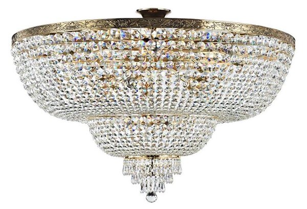 Maytoni DIA890-CL-18-G - Přisazený lustr PALACE 18xE27/60W/230V