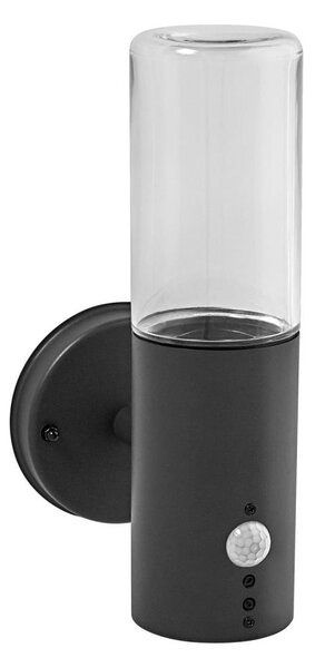 Ledvance - Venkovní nástěnné svítidlo se senzorem FIGO CYLINDER 1xE27/20W/230V