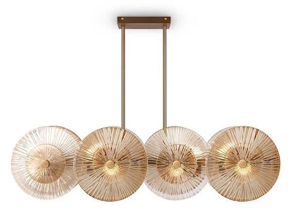 Maytoni MOD007PL-08G1 - Lustr na tyči ASTER 4xE14/40W/230V