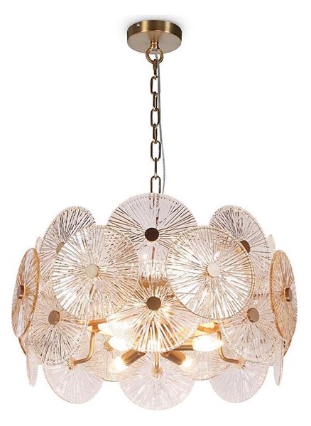 Maytoni MOD007PL-08G - Lustr na řetězu ASTER 8xE14/40W/230V