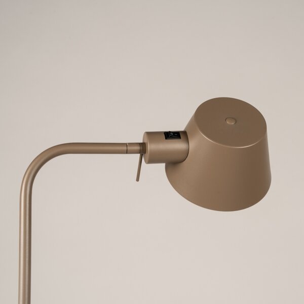 Stojací designová lampa Sabre Dark Taupe (LMD)