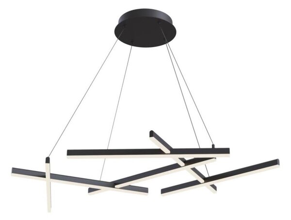 Maytoni MOD016PL-L75B - LED Lustr na lanku LINE LED/79W/230V černá
