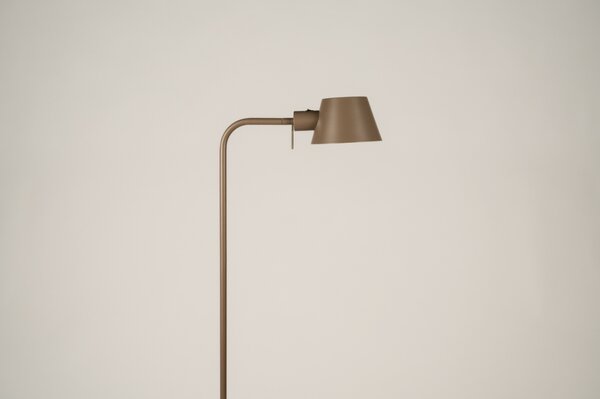 Stojací designová lampa Sabre Dark Taupe (LMD)