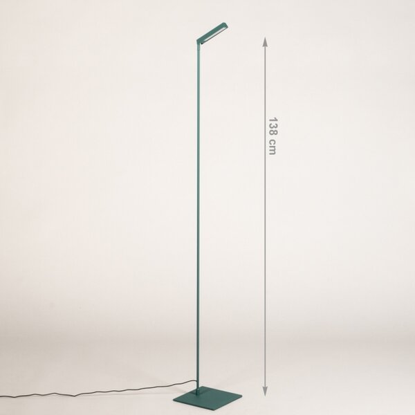 Stojací stmívatelná designová LED lampa Selenia Green (LMD)