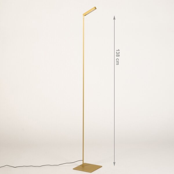 Stojací stmívatelná designová LED lampa Selenia Yellow (LMD)