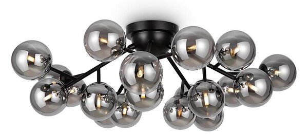Maytoni MOD545CL-20B - Přisazený lustr DALLAS 20xG9/28W/230V černá