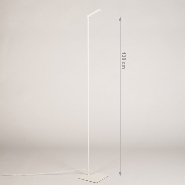 Stojací stmívatelná designová LED lampa Selenia White (LMD)