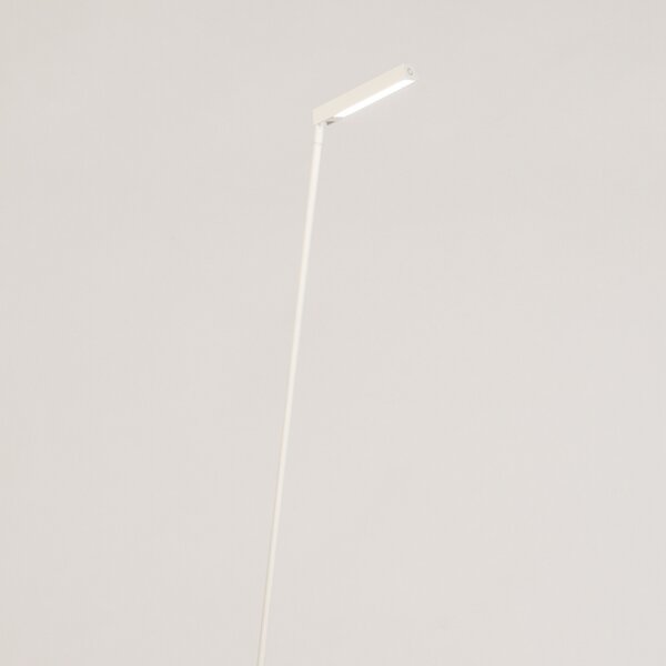 Stojací stmívatelná designová LED lampa Selenia White (LMD)