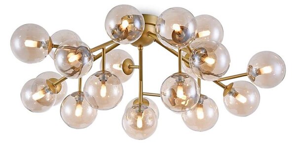 Maytoni MOD545PL-20G - Přisazený lustr DALLAS 20xG9/28W/230V mosaz