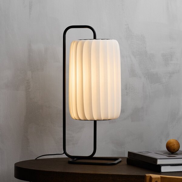 Stolní lampa Tom Rossau, Bílá, Obývací pokoj, Plast