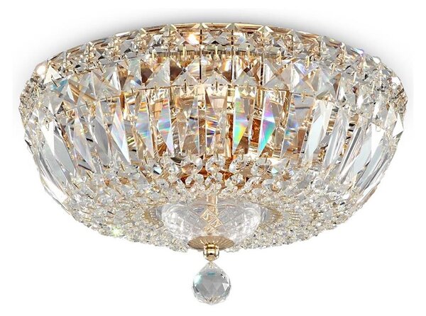 Maytoni DIA100-CL-03-G - Stropní svítidlo BASFOR 3xE14/60W/230V zlatá