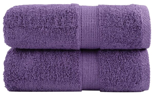 Premium ručníky SOLUND 2 ks fialové 30 x 50 cm 600 g/m² 137350