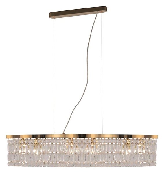 Maytoni DIA005PL-06G - Lustr na lanku DUNE 6xE14/60W/230V zlatá